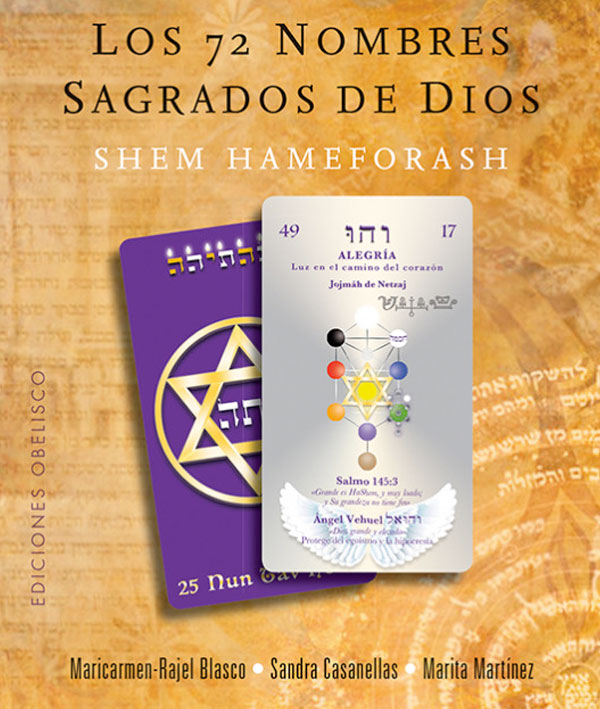 Los 72 nombres sagrados de dios (libro+cartas)