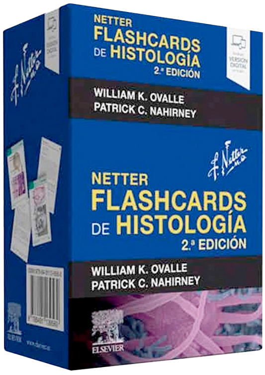 Netter. Flashcards de histología 2ª Ed.