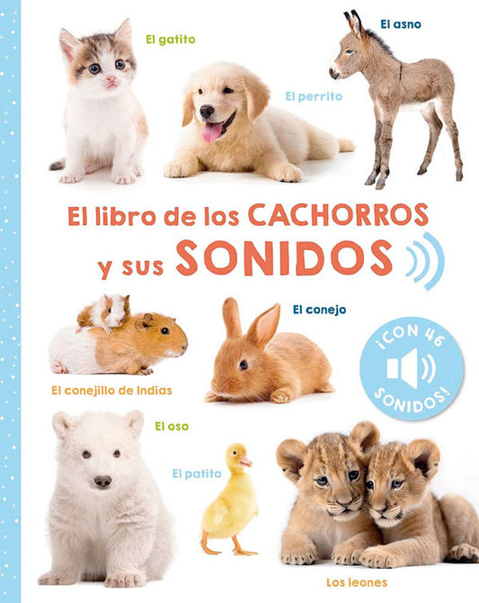 El libro de los cachorros y sus sonidos