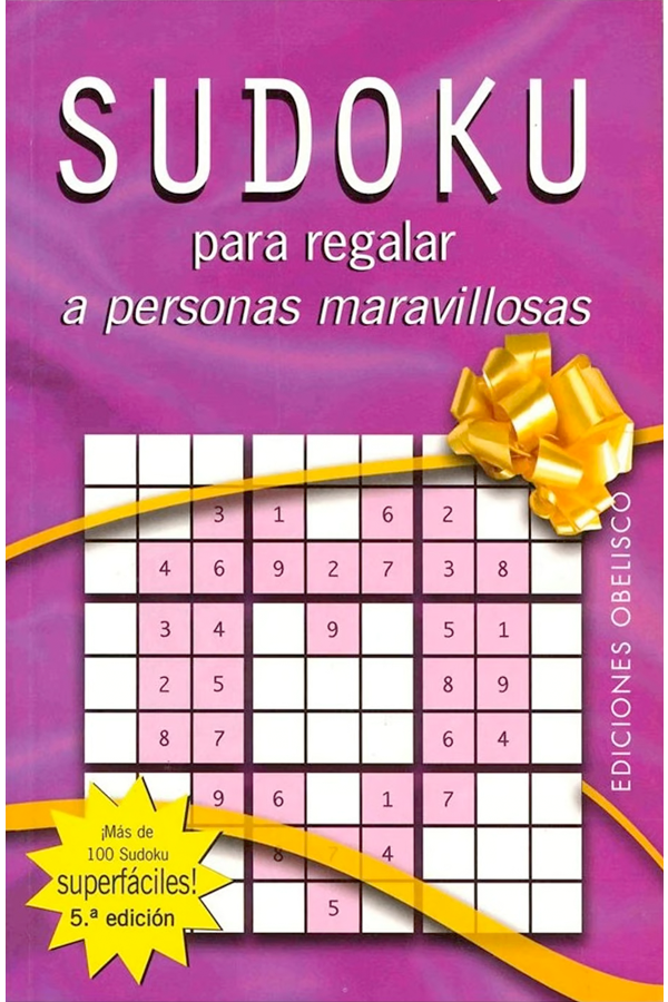 Sudoku para regalar a personas maravillosas