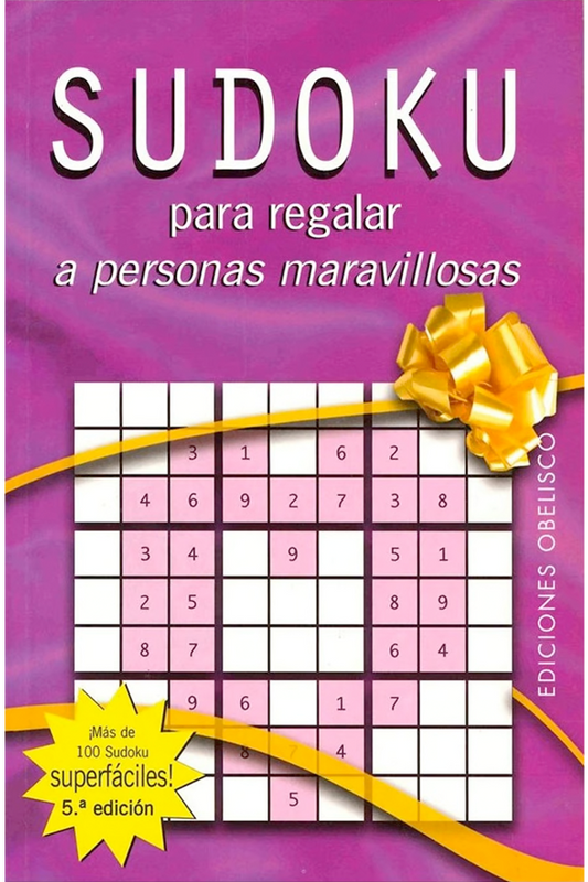 Sudoku para regalar a personas maravillosas