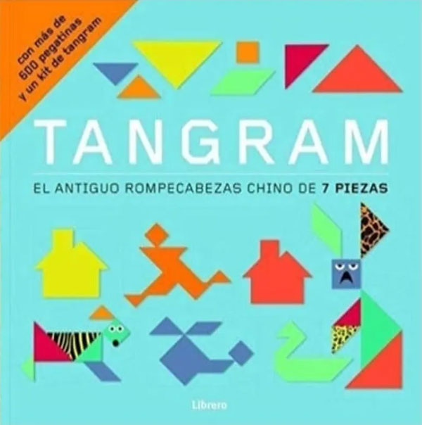El tangram. Antiguo rompecabezas chino de 7 piezas