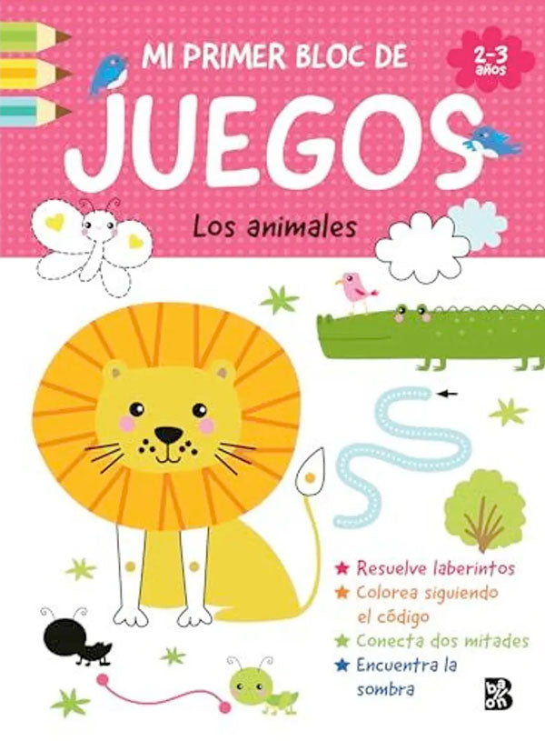 Los animales. Mi primer bloc de juegos