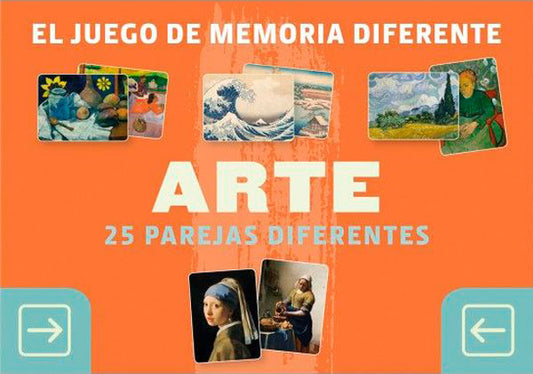 Arte. Juego de memoria diferente