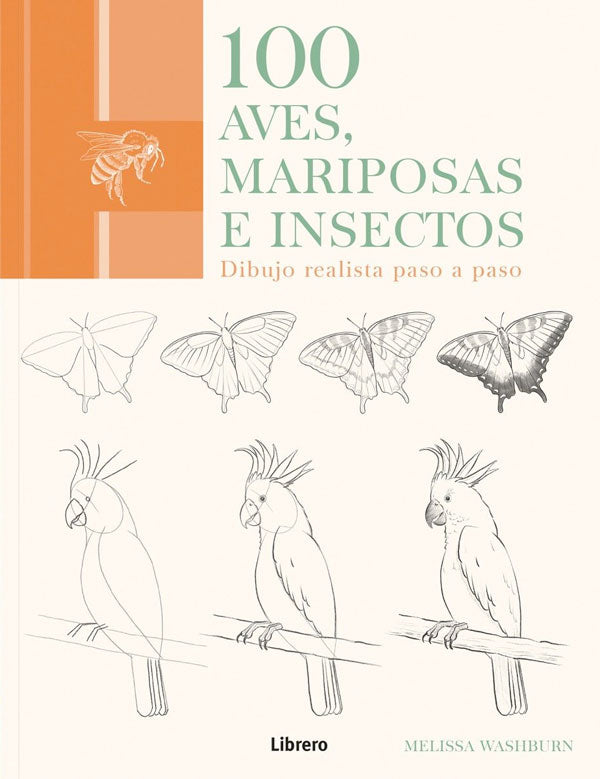 100 aves, mariposas e insectos