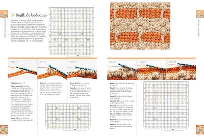 Manual de puntos de ganchillo tunecino