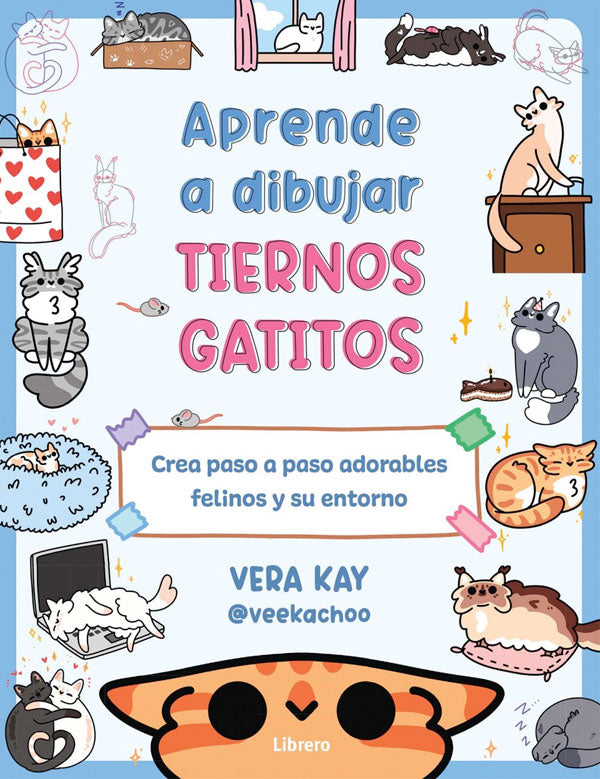 Aprende a dibujar tiernos gatitos