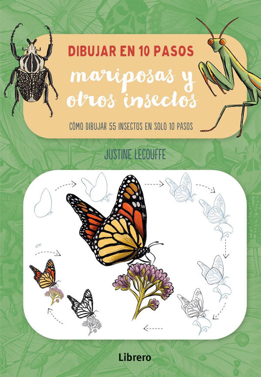 Dibujar en 10 pasos. Mariposas y otros insectos
