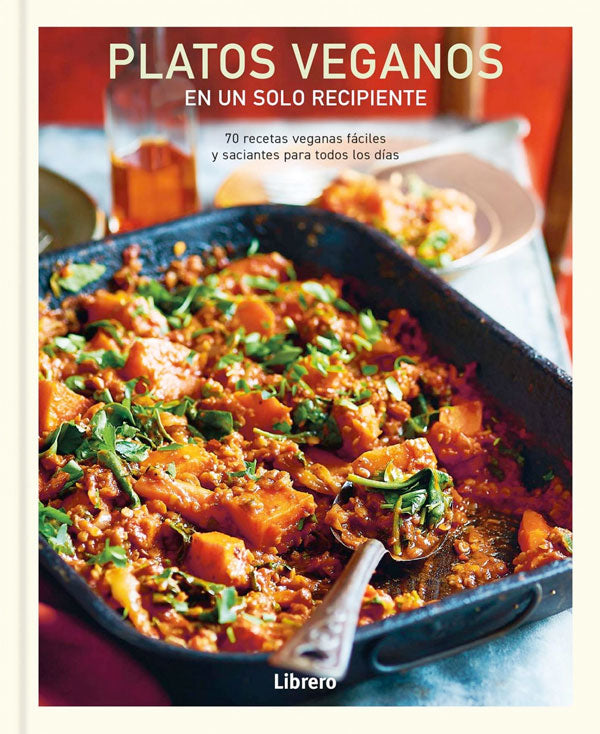 Platos veganos en un solo recipiente