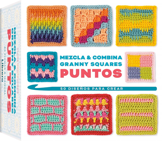 Mezcla & combina granny squares. Puntos
