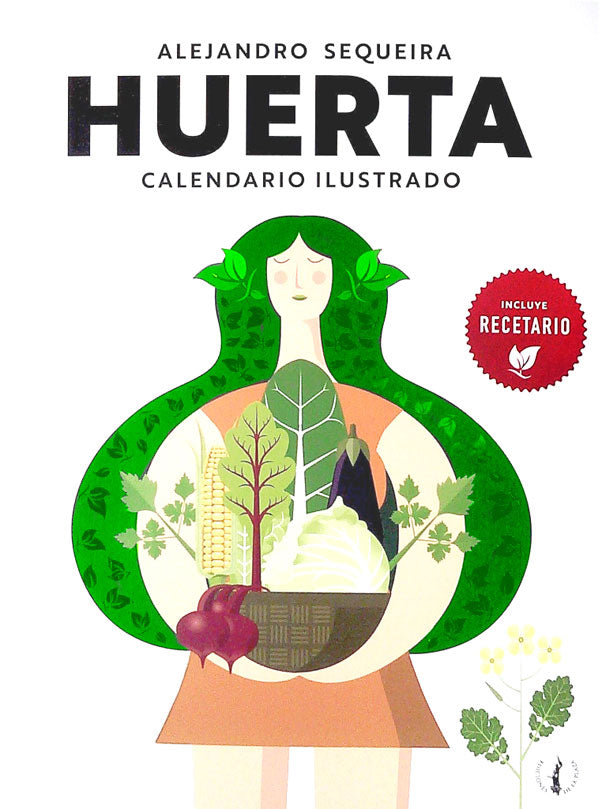 Huerta. Calendario ilustrado