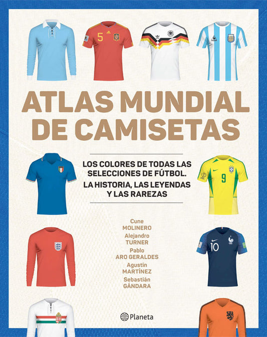 Atlas mundial de camisetas