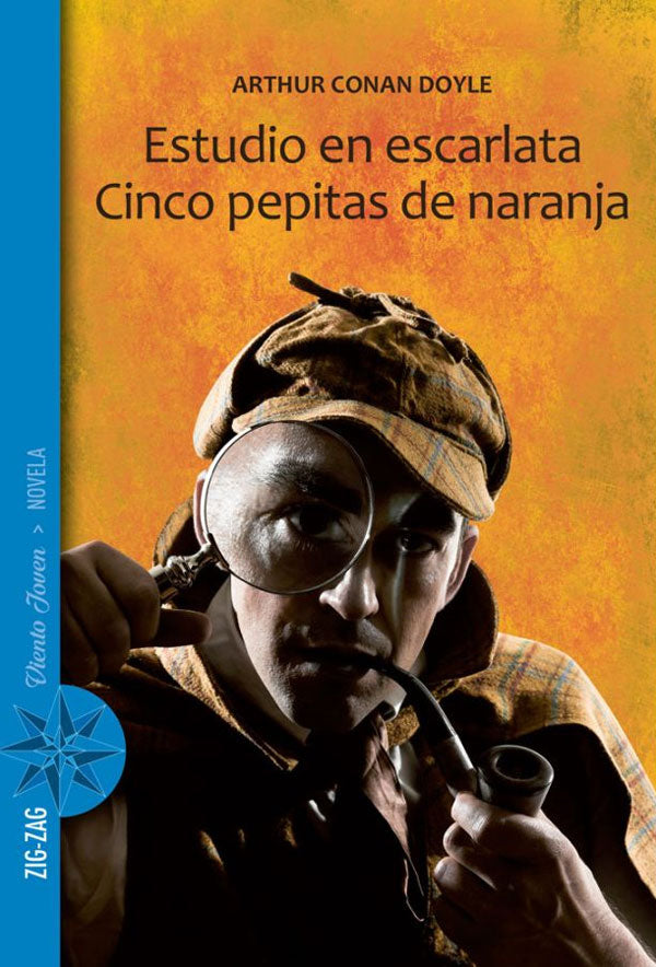 Estudio en escarlata/Cinco pepitas de naranja