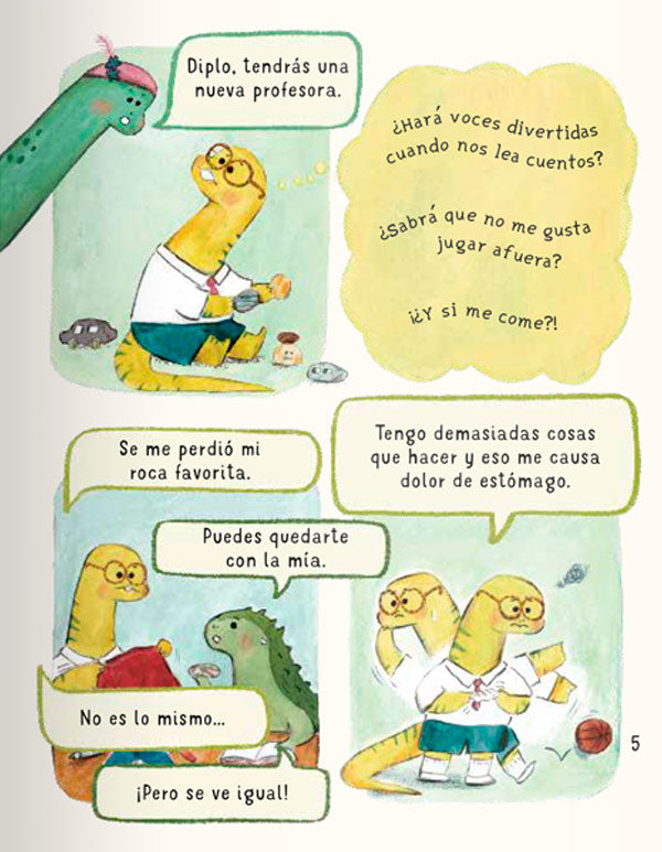 Pequeños dinosaurios con grandes sentimientos