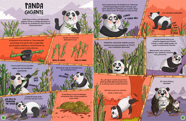 La vida salvaje de los animales