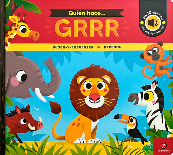 Quién hace… GRRR. Con 10 sonidos