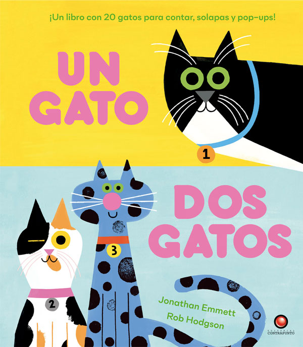 Un gato, dos gatos. Un libro para contar