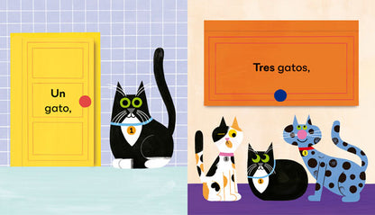 Un gato, dos gatos. Un libro para contar
