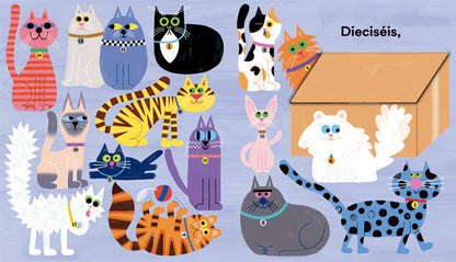 Un gato, dos gatos. Un libro para contar