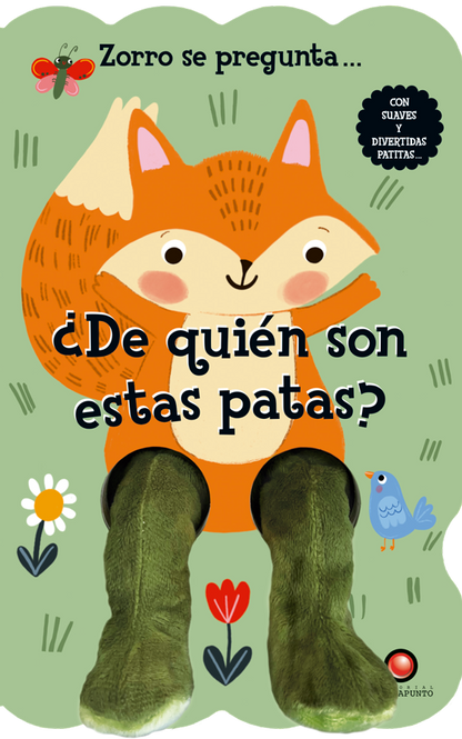 ¿De quién son estas patas? Zorro se pregunta