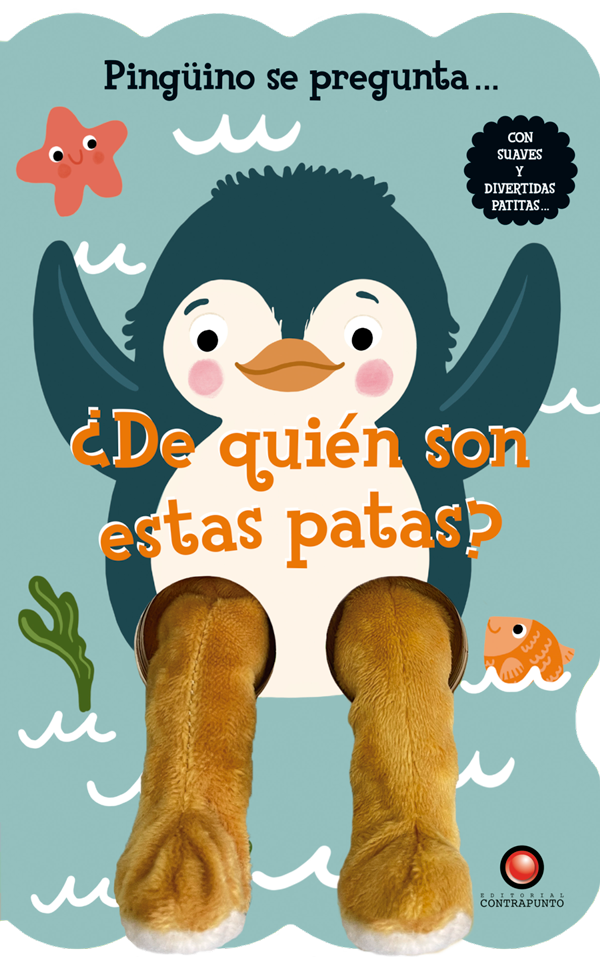 ¿De quién son estas patas? Pingüino de pregunta