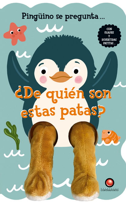 ¿De quién son estas patas? Pingüino de pregunta