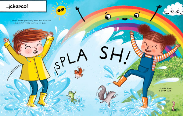 Apareció un… ¡Arcoiris!