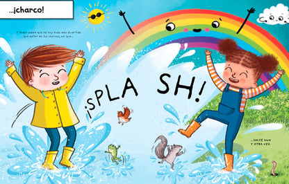 Apareció un… ¡Arcoiris!