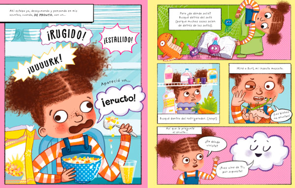 Apareció un… ¡Eructo!