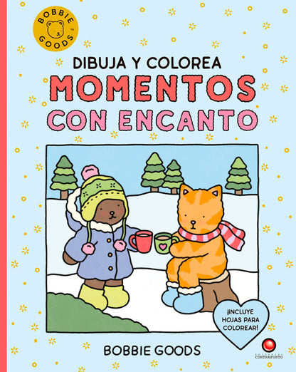 Dibuja y colorea momentos con encanto
