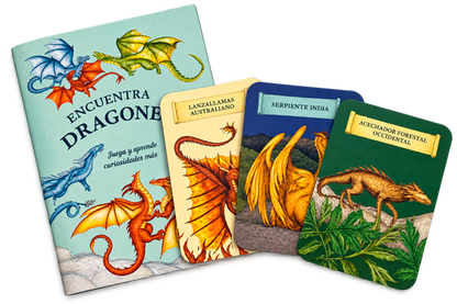 Encuentra a los dragones. Memorice