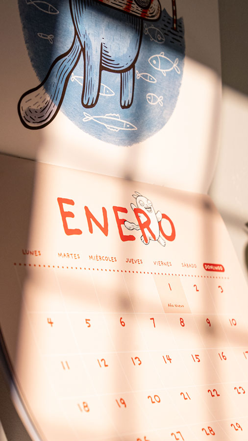 Calendario 2027 • Alberto Montt