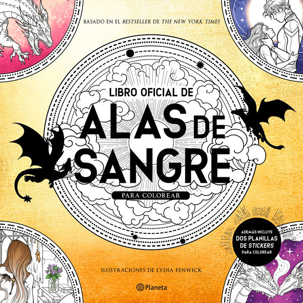 [PREVENTA] Libro oficial de Alas de sangre para colorear