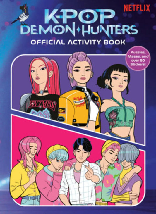 K-Pop Demon Hunters. Libro oficial de actividades