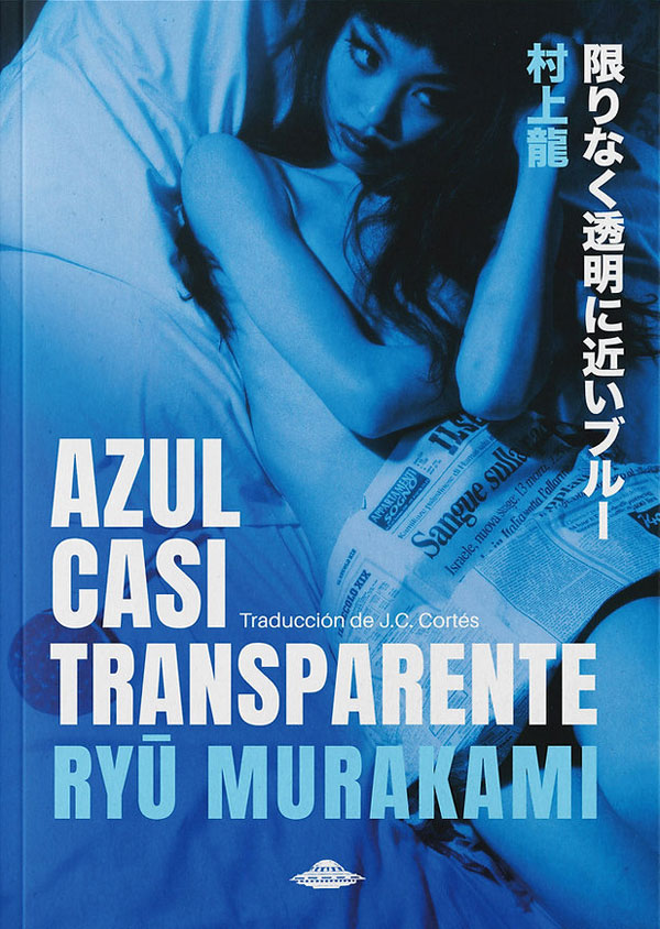 Azul casi transparente