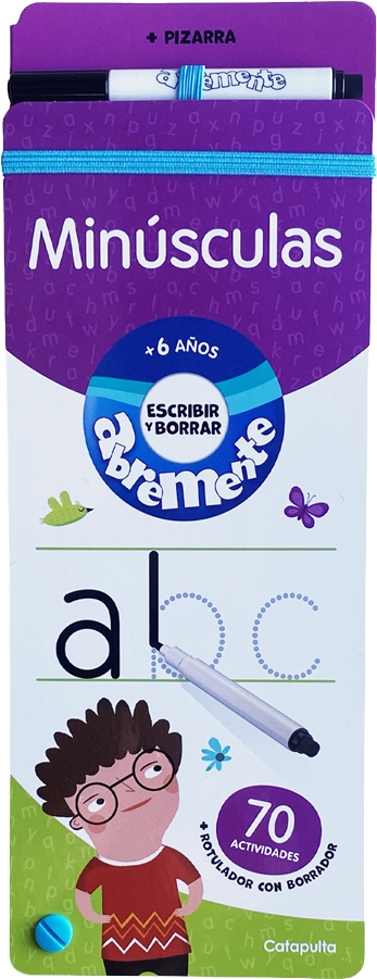 Abremente. Escribir y borrar • Minúsculas