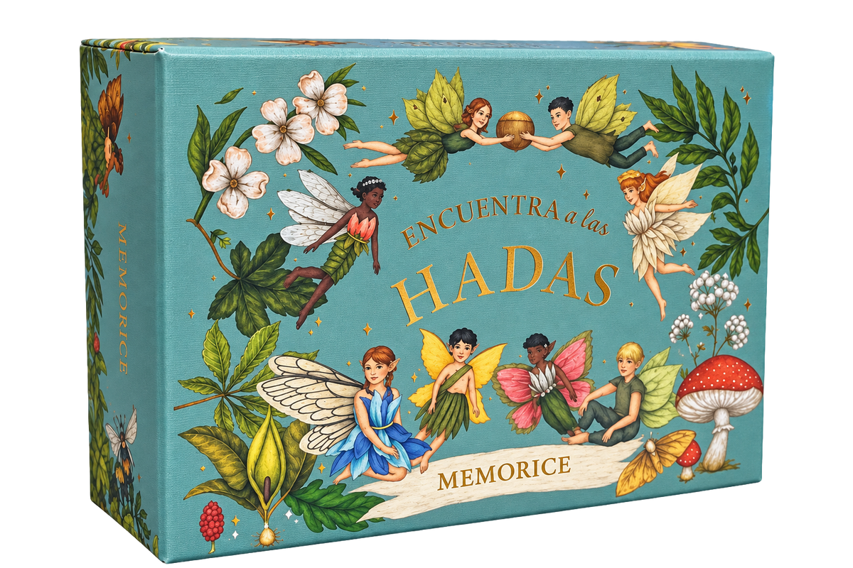 Encuentra a las hadas. Memorice
