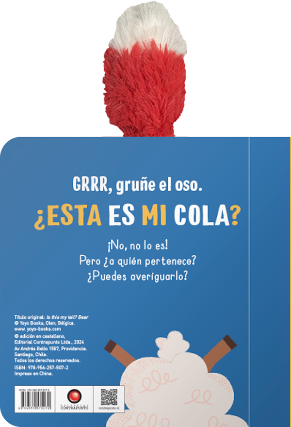 Oso. ¿Esta es mi cola?