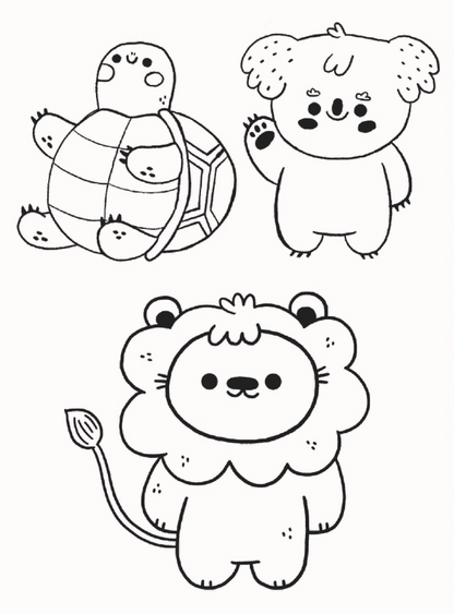 Mundo Kawaii Manga. Un gran libro para colorear