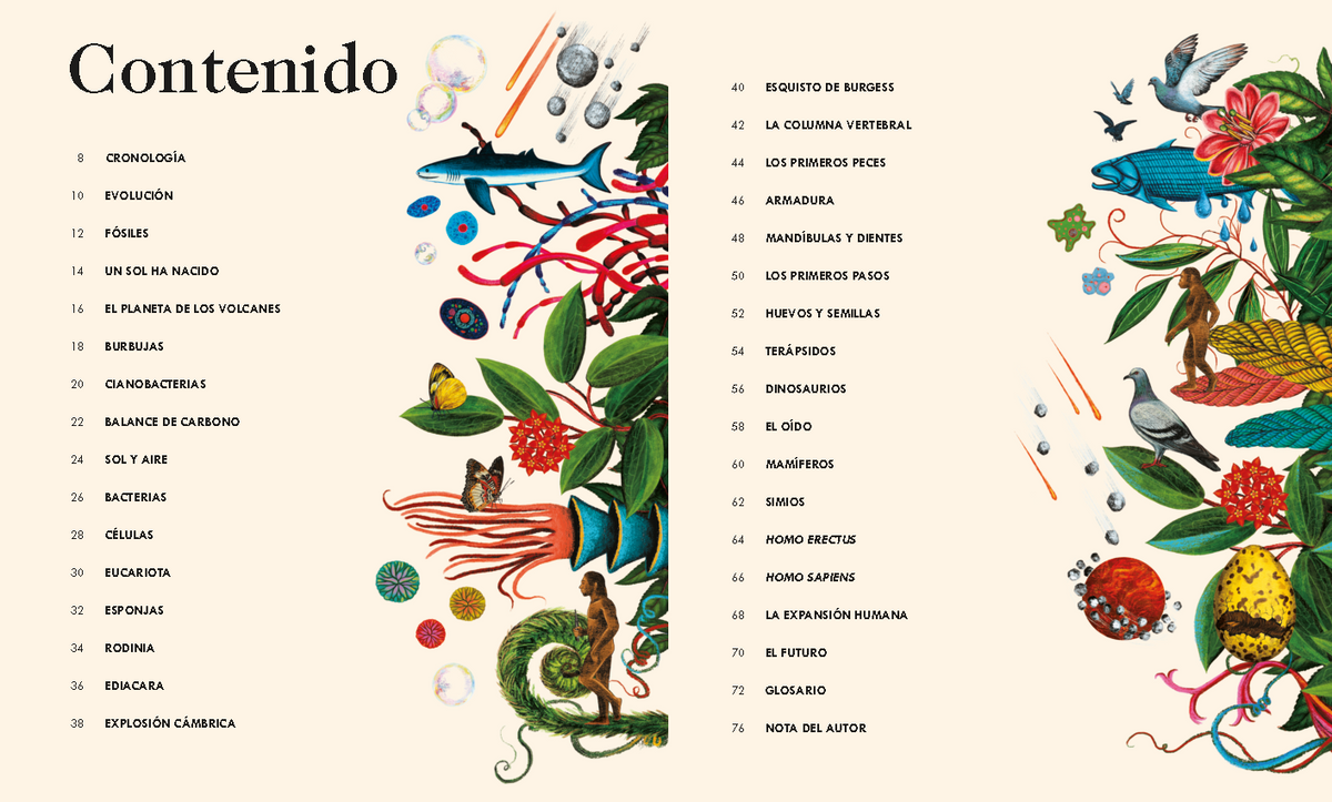 Las maravillas de la vida en la tierra