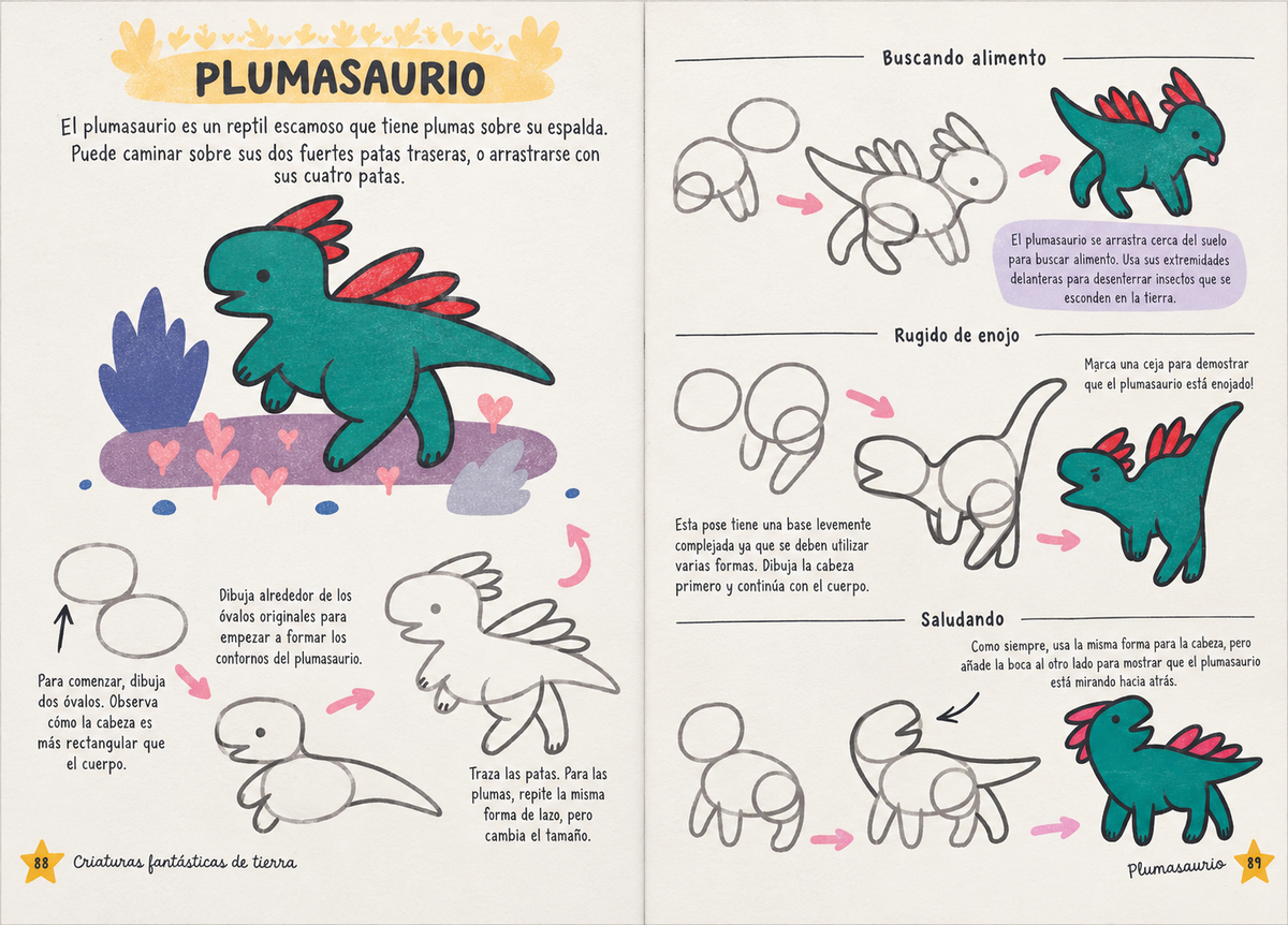 Cómo dibujar criaturas fantásticas lindas