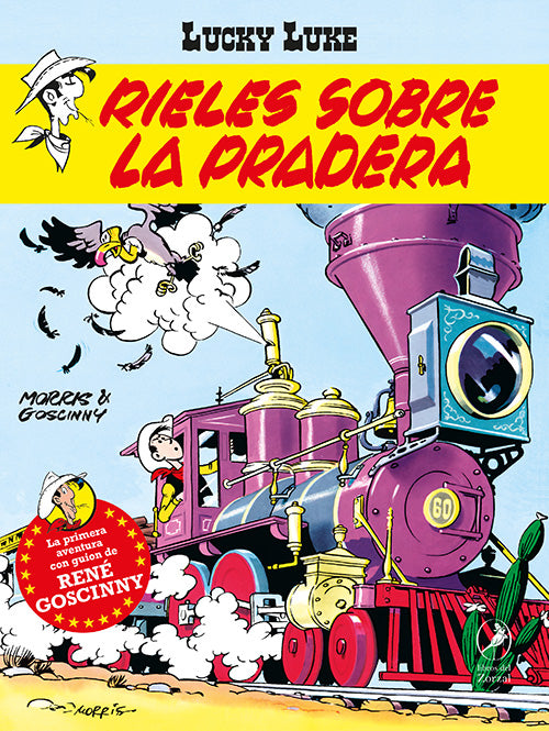 Rieles sobre la pradera. Lucky Luke 1