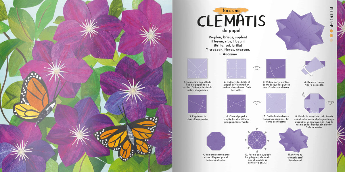 Origami de flores