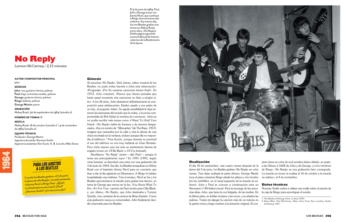 Los Beatles. La historia de cada una de sus 211 canciones