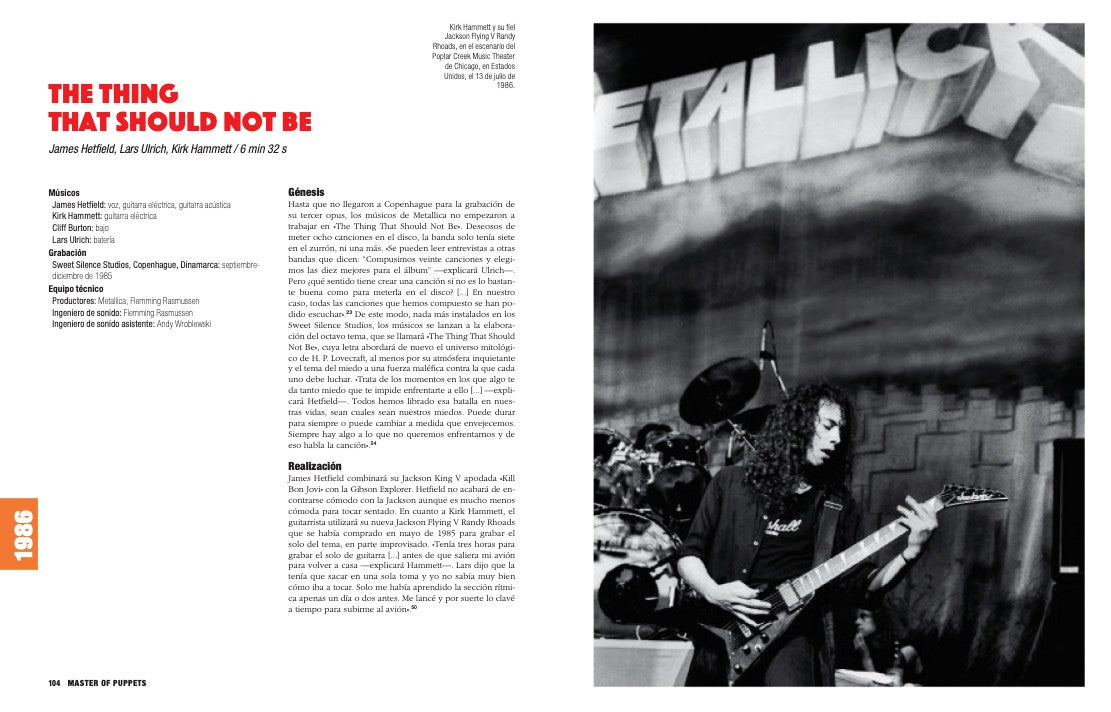 Metallica. La historia detrás de sus 180 canciones