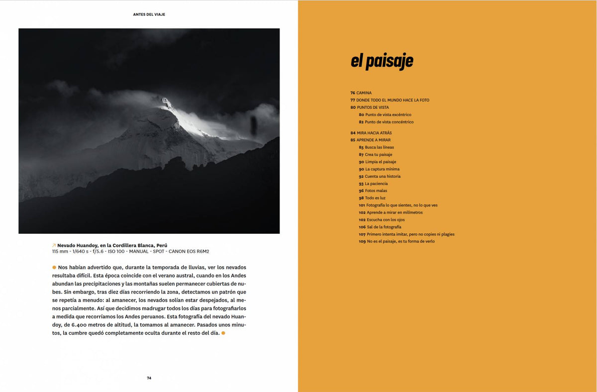 Fotografía de viaje y paisaje