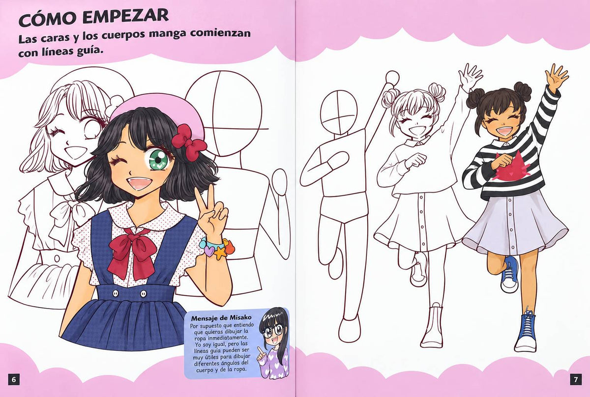 Cómo dibujar manga Kawaii. Moda