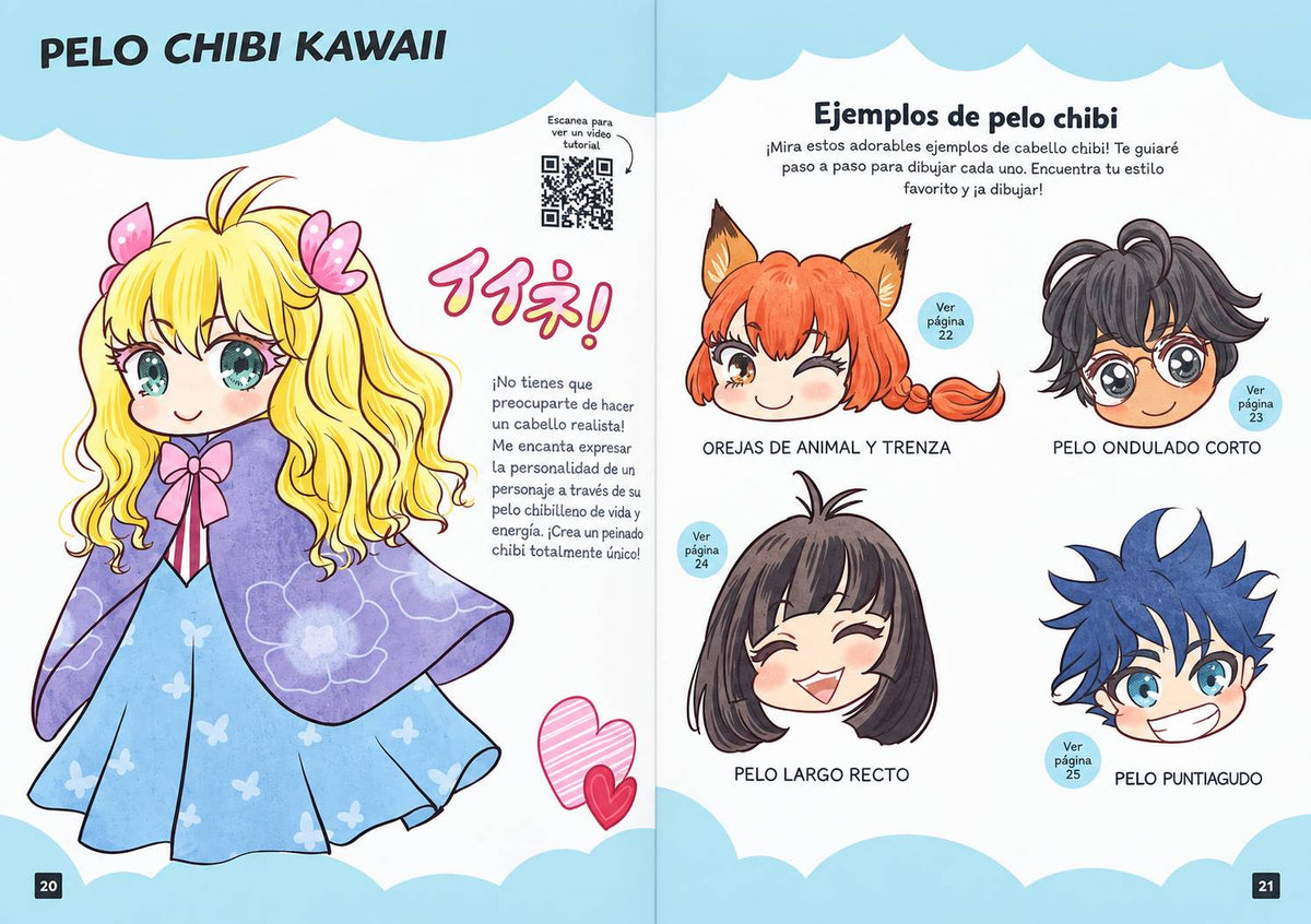 Cómo dibujar manga Kawaii. Chibis