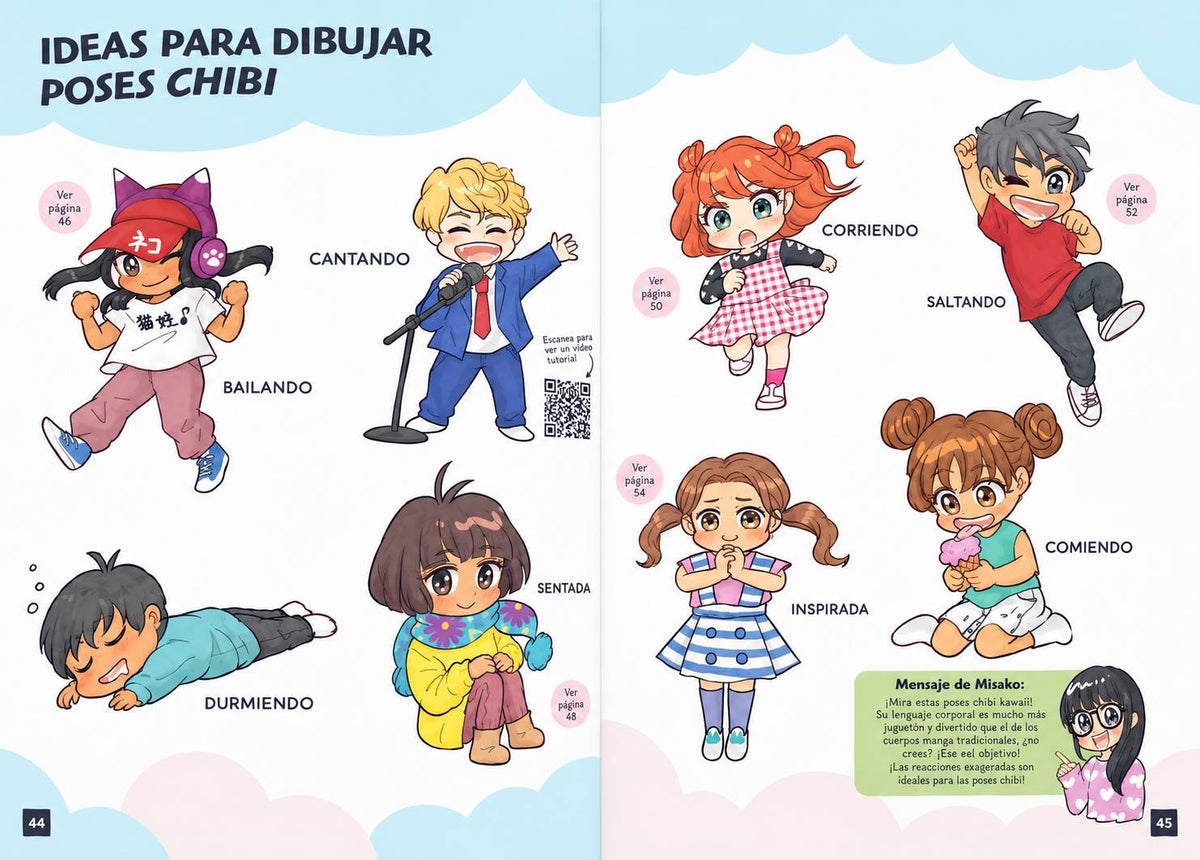 Cómo dibujar manga Kawaii. Chibis
