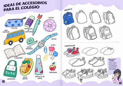 Cómo dibujar manga Kawaii. Moda